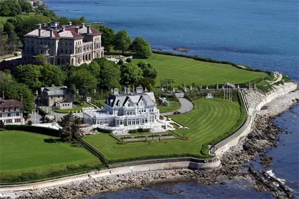 Cliff Walk and Newport Mansions, Rhode Island