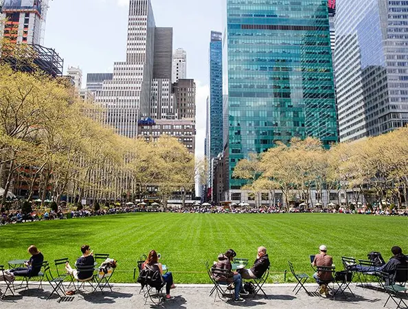 Bryant Park in Midtown NYC