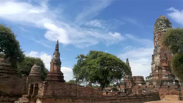 Wat Phra Ram Temple in Thailand