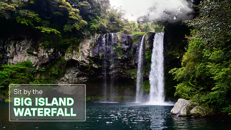 Big Island Waterfall
