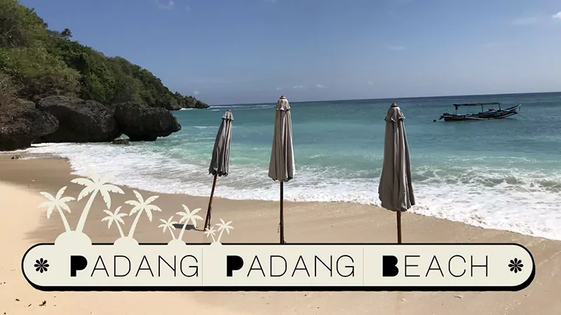 Padang Padang Beach Balii
