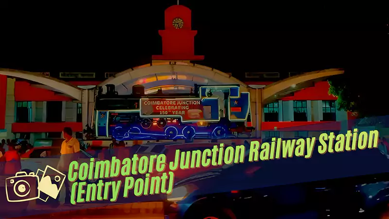 Coimbatore Junction Railway Station Entry Point