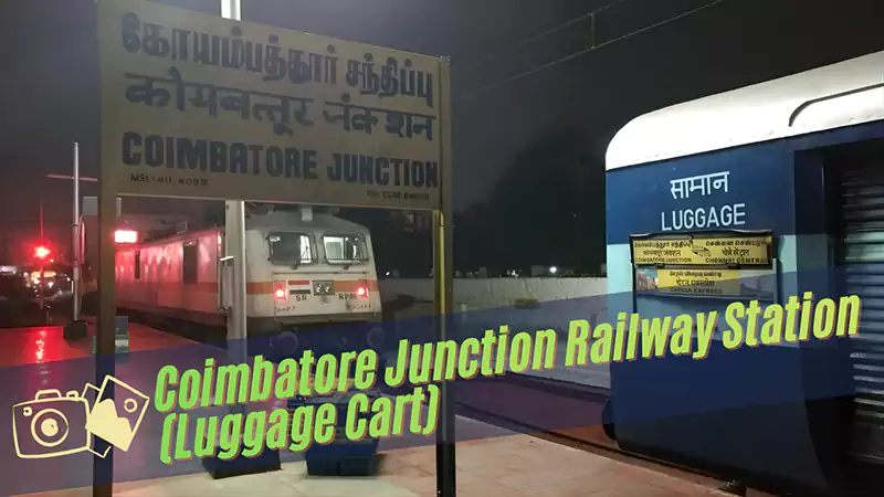 Coimbatore Junction Railway Station Luggage Cart