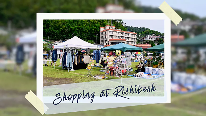 Shopping at Rishikesh
