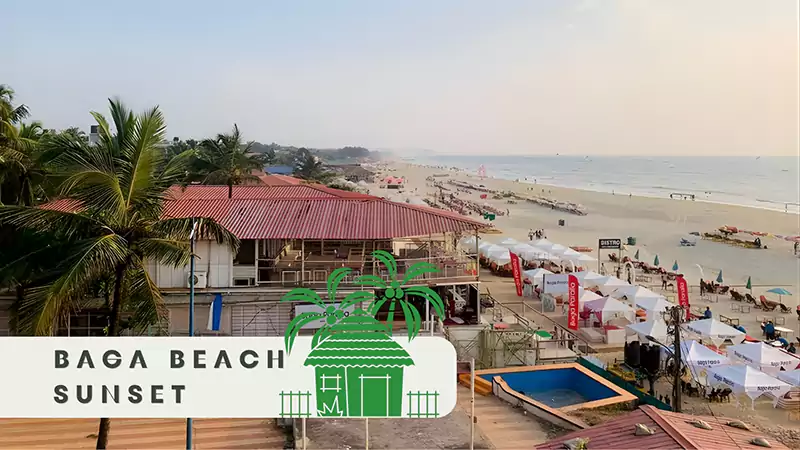 Baga Beach Sunset