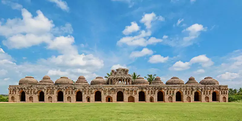Lotus Mahal and Elephant Stables