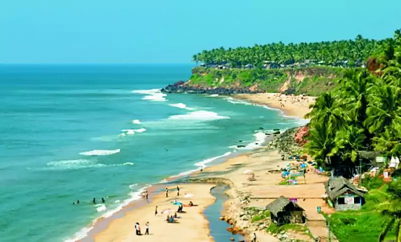 The Black Sand Beach Varkala