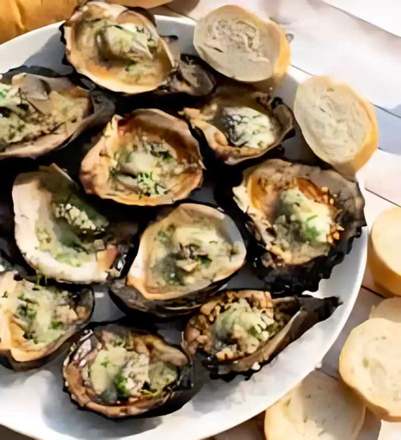 Charbroiled Oysters