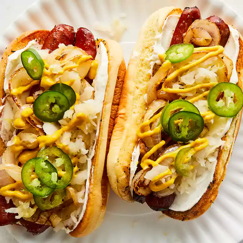 Seattle style Hot Dog