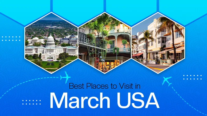 Visit in March USA