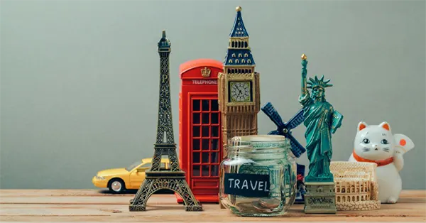 Travel souvenirs